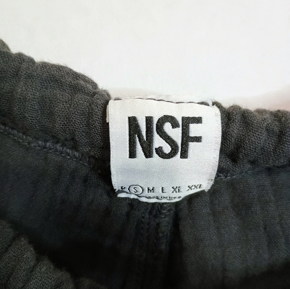NSF Women's Paperbag Pants Size Small - Picture 3 of 3